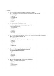 English Worksheet: exercise for grade 11