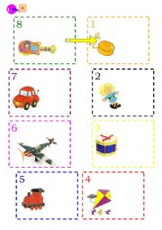 English Worksheet: Toys-boardgame1