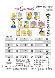 English Worksheet: Family members