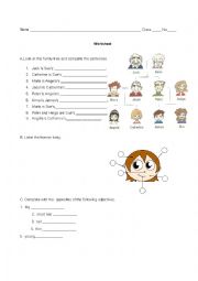 English Worksheet: Family