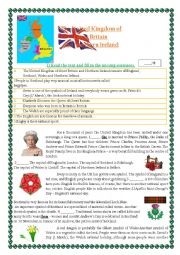 English Worksheet: The United Kingdom