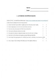 Listening Comprehension - Business English A2