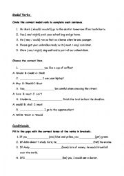English Worksheet: Grammar revision sheet
