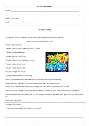 English Worksheet: Youth Power