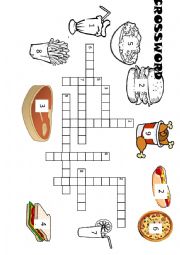 food crossword