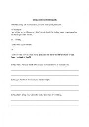 Using ´wish´ for Past Regrets #2