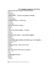 English Worksheet: can 