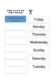 The days of the week