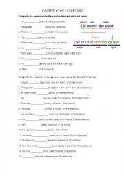 Passive Voice Exercises