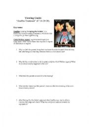 English Worksheet: Viewing guide for the TCM movie 
