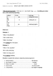 English Worksheet: lesson 1 module 2 worksheet