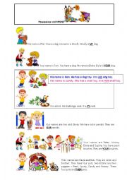 English Worksheet: Possessives and WHOSE - lesson and exercises.