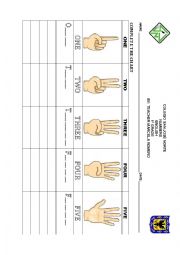 English Worksheet: WRTING NUMBERS