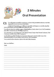 Oral Presentation - Verb Tenses