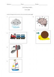 English Worksheet: phonic sound /ai/