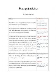 English Worksheet: A holiday in Berlin