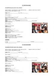 English Worksheet: ORDER AT A RESTAURANT 