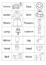 English Worksheet: Word Groups