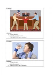 English Worksheet: Teen worries (parents and dating pressure) - Oral Assessment