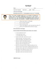 English Worksheet: Could Quiz