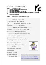 English Worksheet: Write a Rap Song/ Bullying Rap