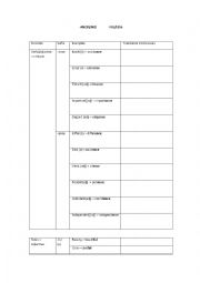 English Worksheet: Suffixes -ance and -ence, most common words