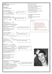 English Worksheet: Mercy - Shawn Mendes