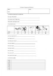 English Worksheet: Test 