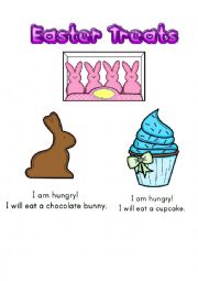English Worksheet: Easter Treat story with easter facts.