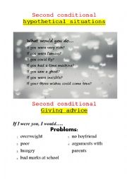 English Worksheet: 2nd conditional