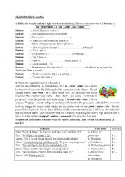 English Worksheet: Mid semester test N:2