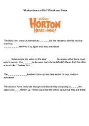 English Worksheet: 