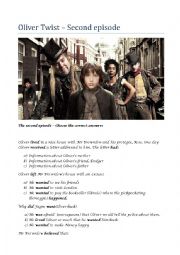 English Worksheet: Oliver Twist