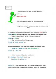 English Worksheet: must-have to