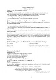 English Worksheet: Lesson