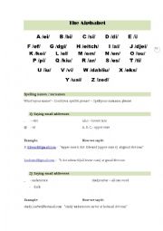 English Worksheet: Saying emails, dates, the time