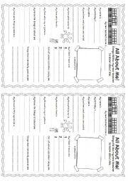 English Worksheet: Personal information