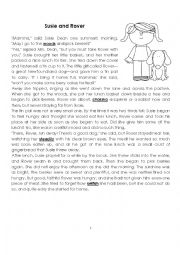 English Worksheet: Reading 