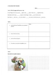 Global English 4 revision worksheet