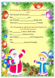 English Worksheet: New Year