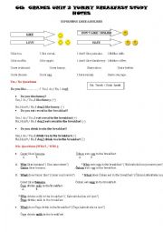 English Worksheet: YUMMY BREAKFAST