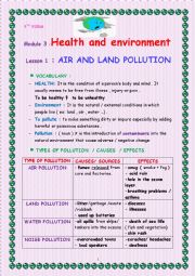 English Worksheet:  9th form module 3 lesson 1