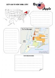 English Worksheet: NEW YORK CITY