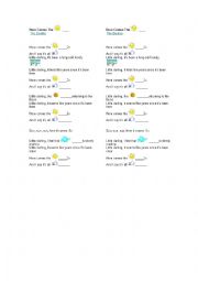 English Worksheet: Here comes the sun