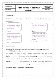 English Worksheet: 