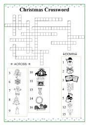 Christmas Crossword CF2017