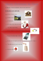English Worksheet: Merry Christmas Mr Bean - Present simple
