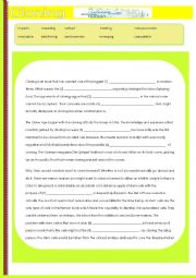 English Worksheet: CLONING 