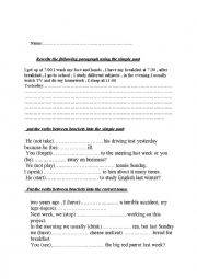 English Worksheet: grammar