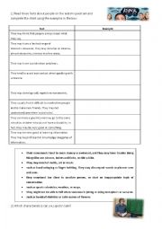 English Worksheet: Atypical (series)